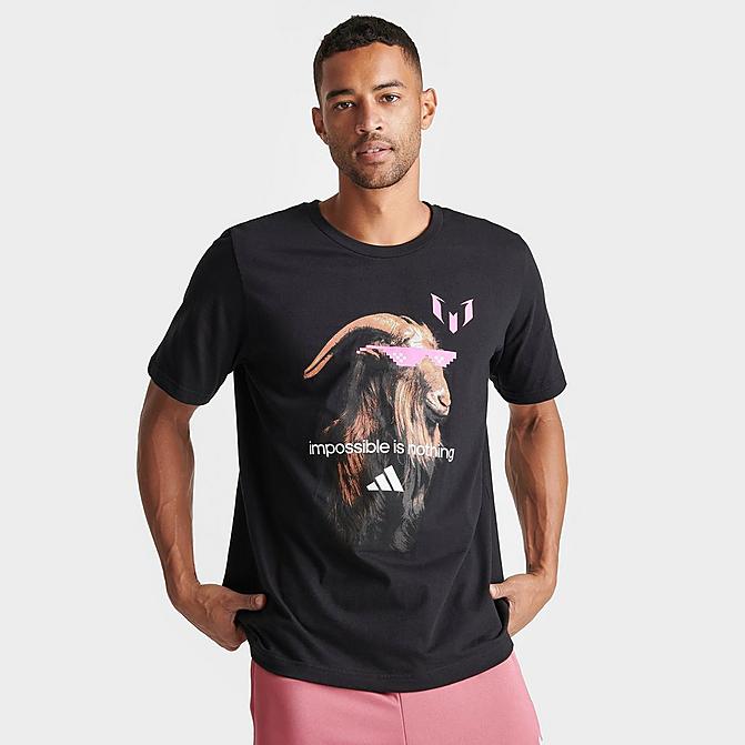 ADIDAS INTER MIAMI CF MLS LIONEL MESSI SUNNY GOAT GRAPHIC T-SHIRT