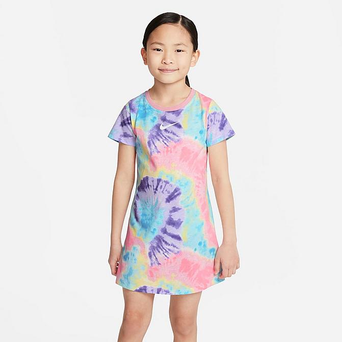 GIRLS' LITTLE KIDS' NIKE SPORTSWEAR TIE-DYE DRESS