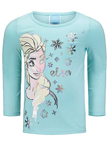 Disney Frozen Elsa Toddler Girls 3 Piece Outfit Set: Vest T-Shirt Legging Aqua/Grey 5T